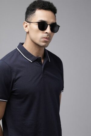 Polo Collar Cotton Tshirt