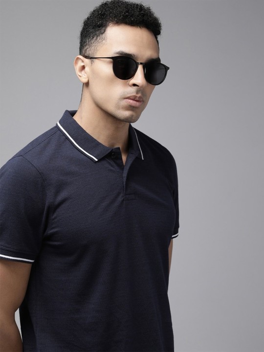 Polo Collar Cotton Tshirt