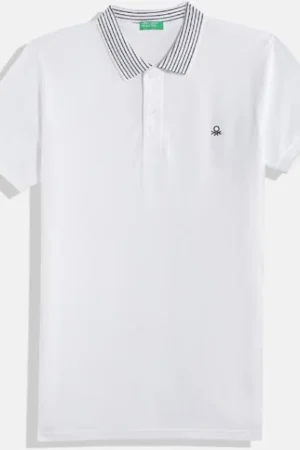 Boys Solid Polo T-shirt