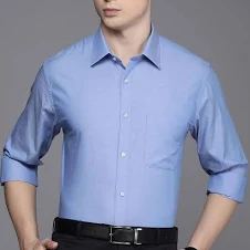 Men Slim Fit Pure Cotton Formal Shirt